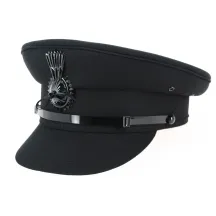 Casquette chauffeurs noir Reference : 7515 | Chapellerie Traclet