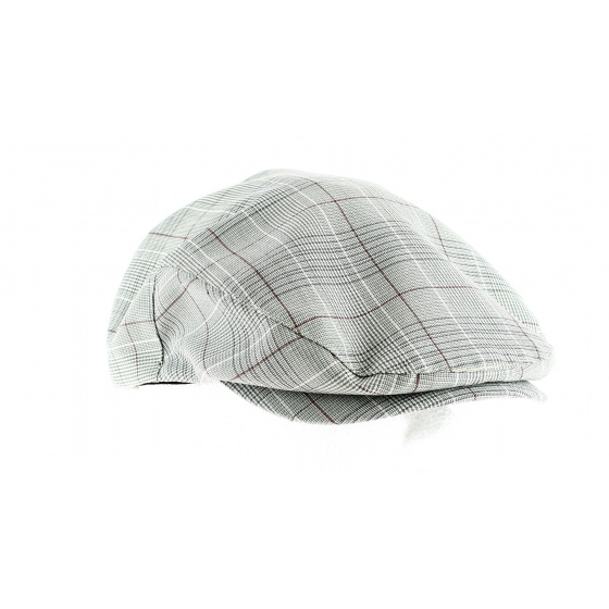 Gray Checkered Hooligan Cap - Brixton
