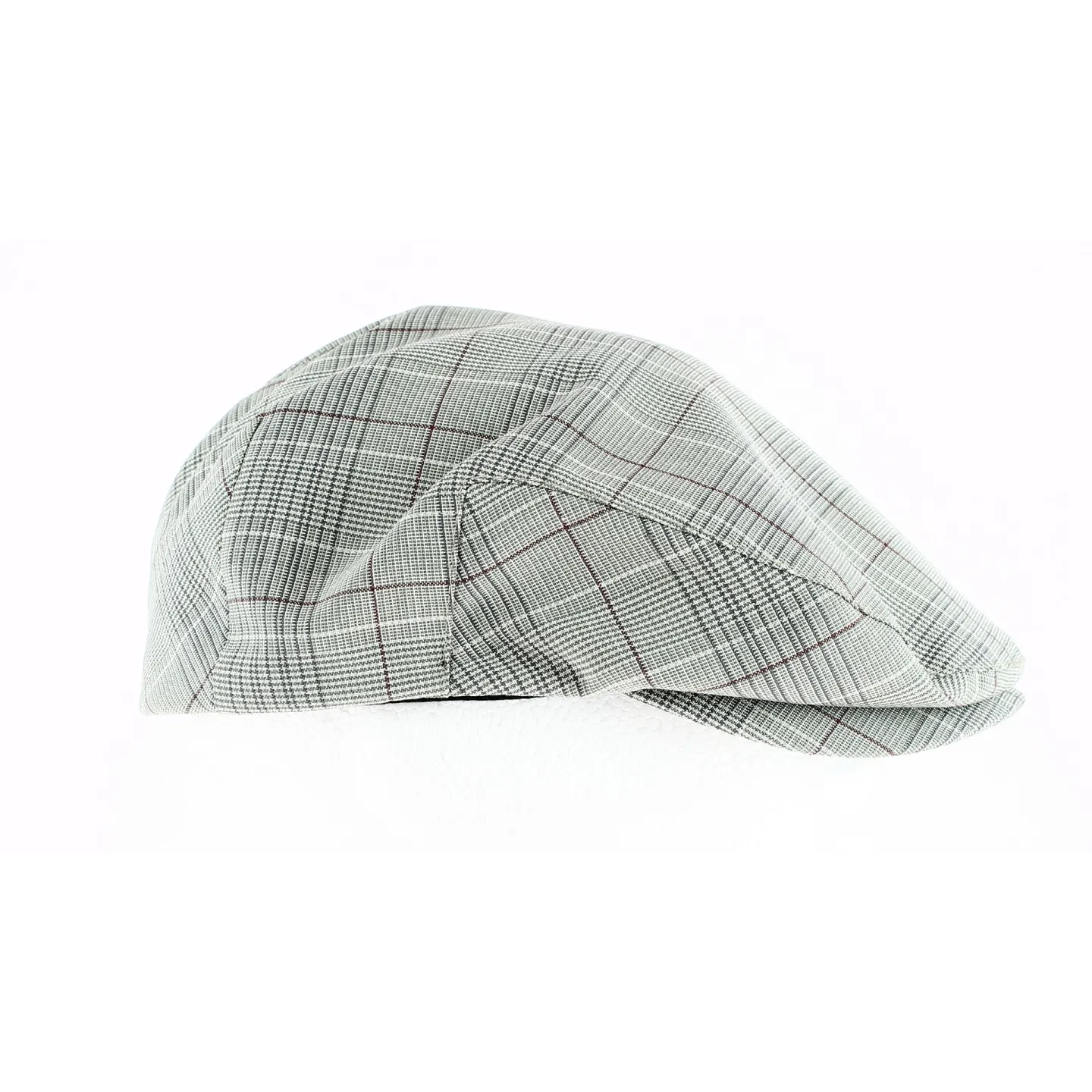 Gray Checkered Hooligan Cap - Brixton Reference: 9248 | Traclet Hat Shop