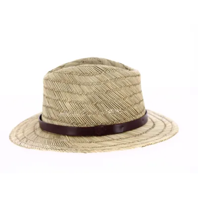 Chapeau Fedora Messer Paille- Brixton Reference : 9257 | Chapellerie Traclet