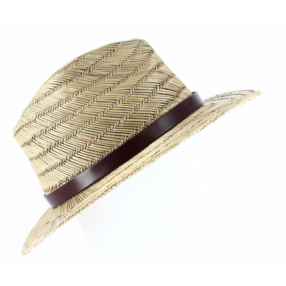 Chapeau Fedora Messer Paille - Brixton Chapeau Fedora Messer Paille - Brixton
