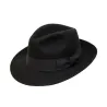 Chapeau Fedora Mayfair Feutre Laine Noir- Traclet  Reference : 9260 | Chapellerie Traclet