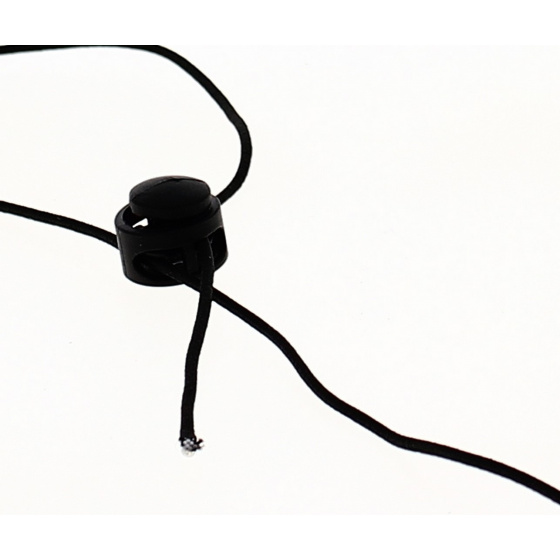 Jugulaire pour chapeau Noire- Traclet Jugulaire pour chapeau Noire- Traclet