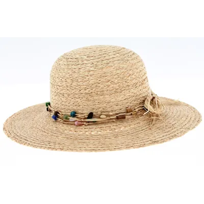Capeline Queen Bee Paille Naturel - Traclet Reference : 8192 | Chapellerie Traclet