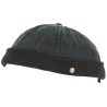 Bonnet Docker redon Coton Noir - Traclet Reference : 8643 | Chapellerie Traclet