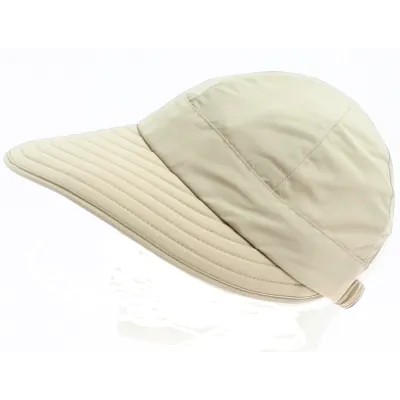 Sofia Anti-UV Beige Visor Cap - Traclet Reference: 6563 | Traclet Hat Shop