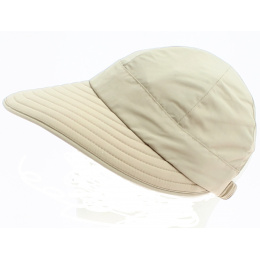 Casquette Visière Sofia Anti-UV Beige - Traclet