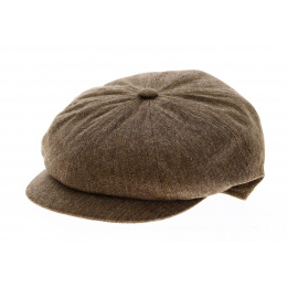 Gavroche Lavaudieu Brown Silk Cap- Fléchet