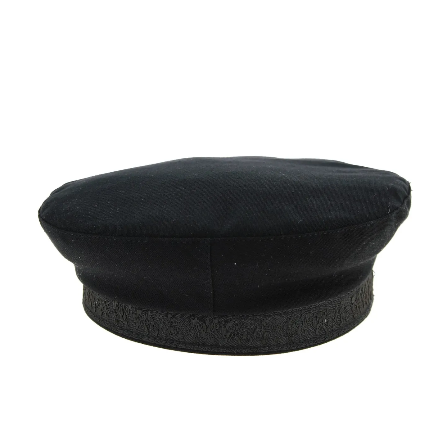Casquette Béret Camden Noir Coton- Traclet Reference : 9276 | Chapellerie Traclet