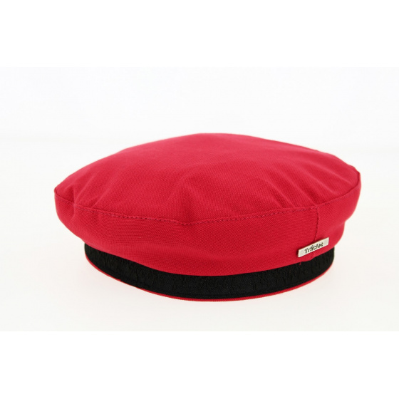 Casquette Béret Camden Rouge Coton- Traclet Casquette Béret Camden Rouge Coton- Traclet