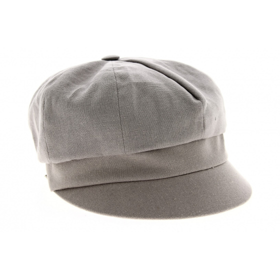 Casquette Gavroche Noeud Grise Coton - Traclet