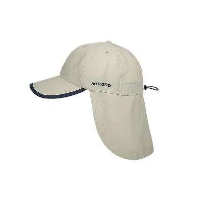 Casquette beige cache nuque par Hatland Reference : 7700 | Chapellerie Traclet