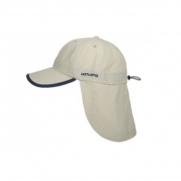 Neck Protection Cap Stone Beige - Hatland