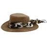Chapeau Australien cuir femme Marron - Jacaru Reference : 6951 | Chapellerie Traclet