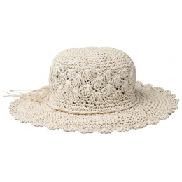 Capeline Jailly Paille Papier Beige- Traclet