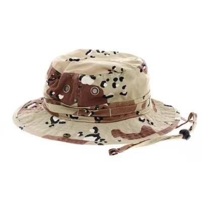Summer Cotton Bucket Hat Bondi Camo - Ethos Reference: 9306 | Traclet Hat Shop