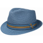 Stetson Blue Munster Toyo Trilby Hat