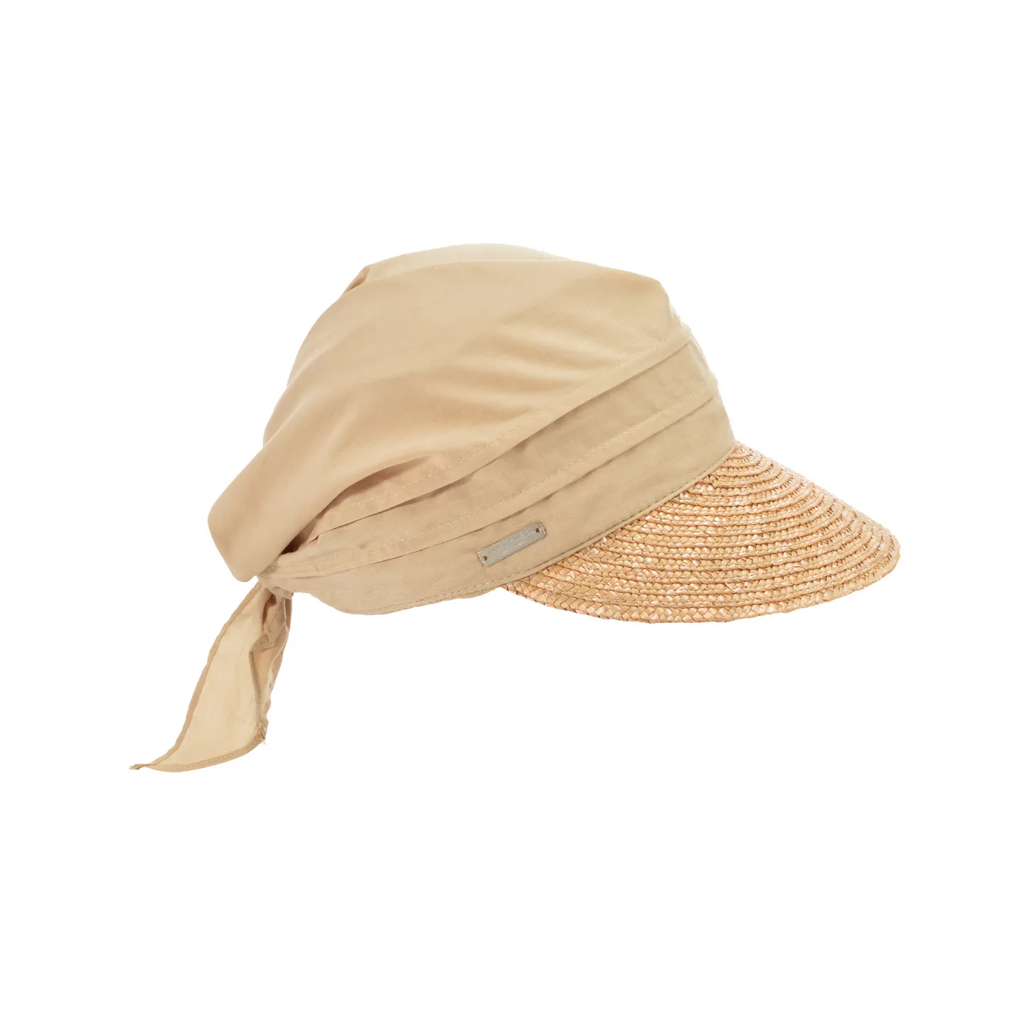 Alliance Straw Cap in Sand - Seeberger Reference: 6938 | Traclet Hat Shop