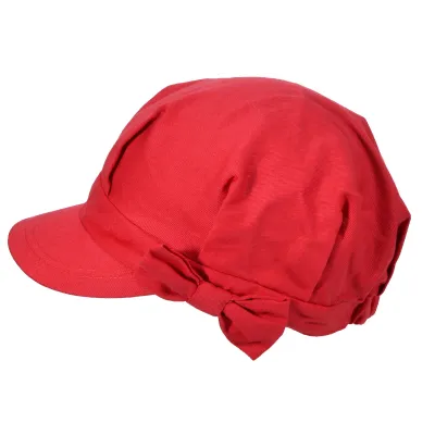 Casquette Gavroche été Emma Rouge - Seeberger Reference : 4834 | Chapellerie Traclet