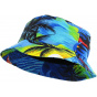Summer Bucket Hat Hawaiian Sky Blue