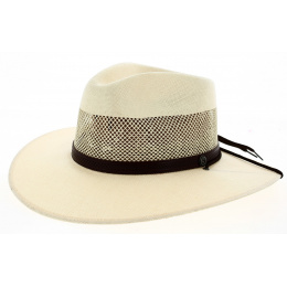 Florence Panama Cream Traveller Hat- American Hat Makers