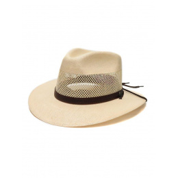 Milan Panama Traveller Hat Cream- American Hat Makers