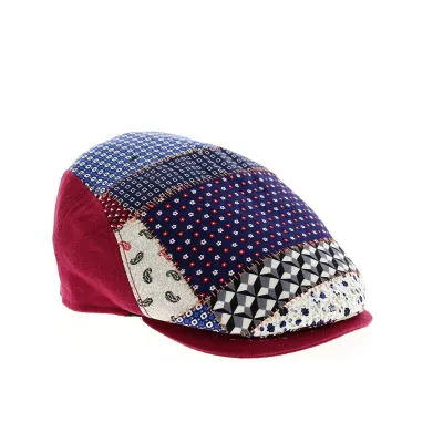 Casquette Patchwork Domiti Lin & Coton- Traclet