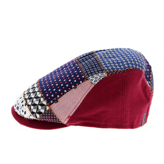 Casquette Patchwork Domiti Lin & Coton- Traclet Casquette Patchwork Domiti Lin & Coton- Traclet