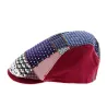 Casquette Patchwork Domiti Lin & Coton- Traclet Reference : 9327 | Chapellerie Traclet