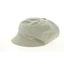 Natural Cotton Newsboy Cap with Bow - Traclet Reference: 9333 | Traclet Hat Shop