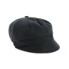 Casquette Gavroche Neaux Noire Coton- Traclet Reference : 9335 | Chapellerie Traclet