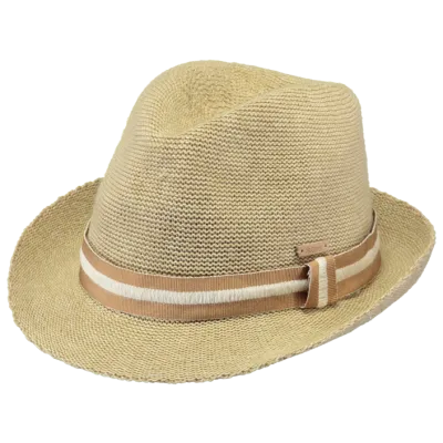 Chapeau Trilby Woltz Naturel - Barts Reference : 8134 | Chapellerie Traclet