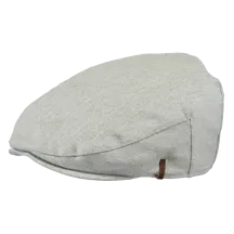 Light Gray Chervil Flat Cap - Barts Reference: 9344 | Traclet Hat Shop