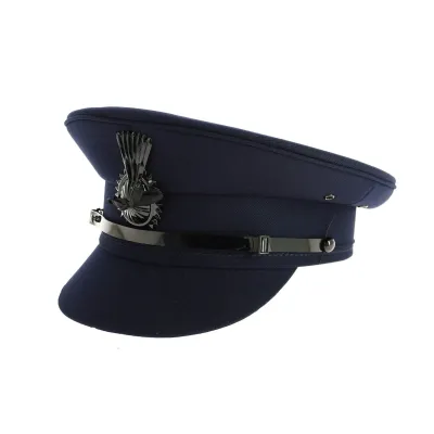 Navy Chauffeur Cap - Traclet Reference: 9346 | Traclet Hat Shop