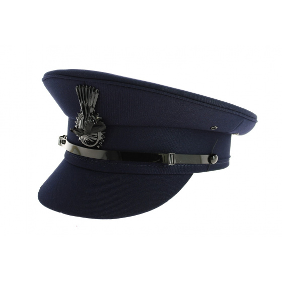 Navy Chauffeur Cap - Traclet