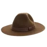 Brown Wool Felt Scout Hat - Traclet Reference: 9348 | Traclet Hat Shop