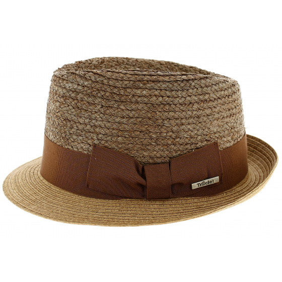 Maringo Straw Trilby Hat - Traclet