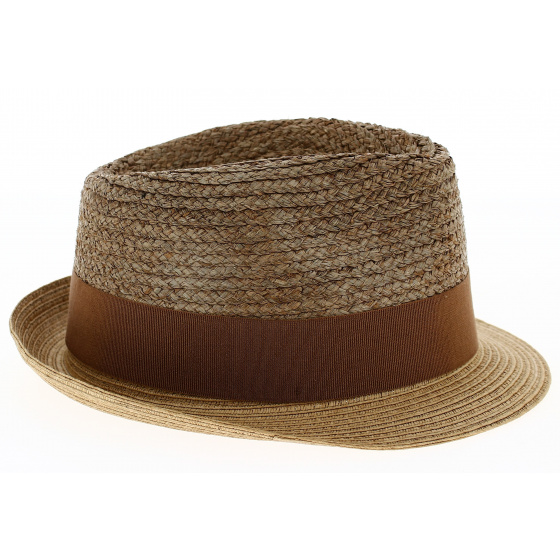 Maringo Straw Trilby Hat - Traclet Maringo Straw Trilby Hat - Traclet