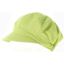 Casquette Gavroche Paola Lin Vert Anis- Crambes Reference : 5579 | Chapellerie Traclet