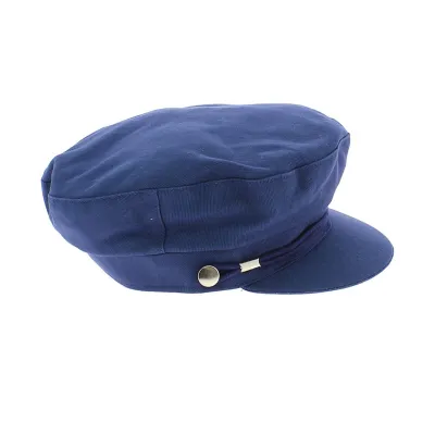 Casquette Marin Escale Jean Coton Bleu - MTM Reference : 998 | Chapellerie Traclet