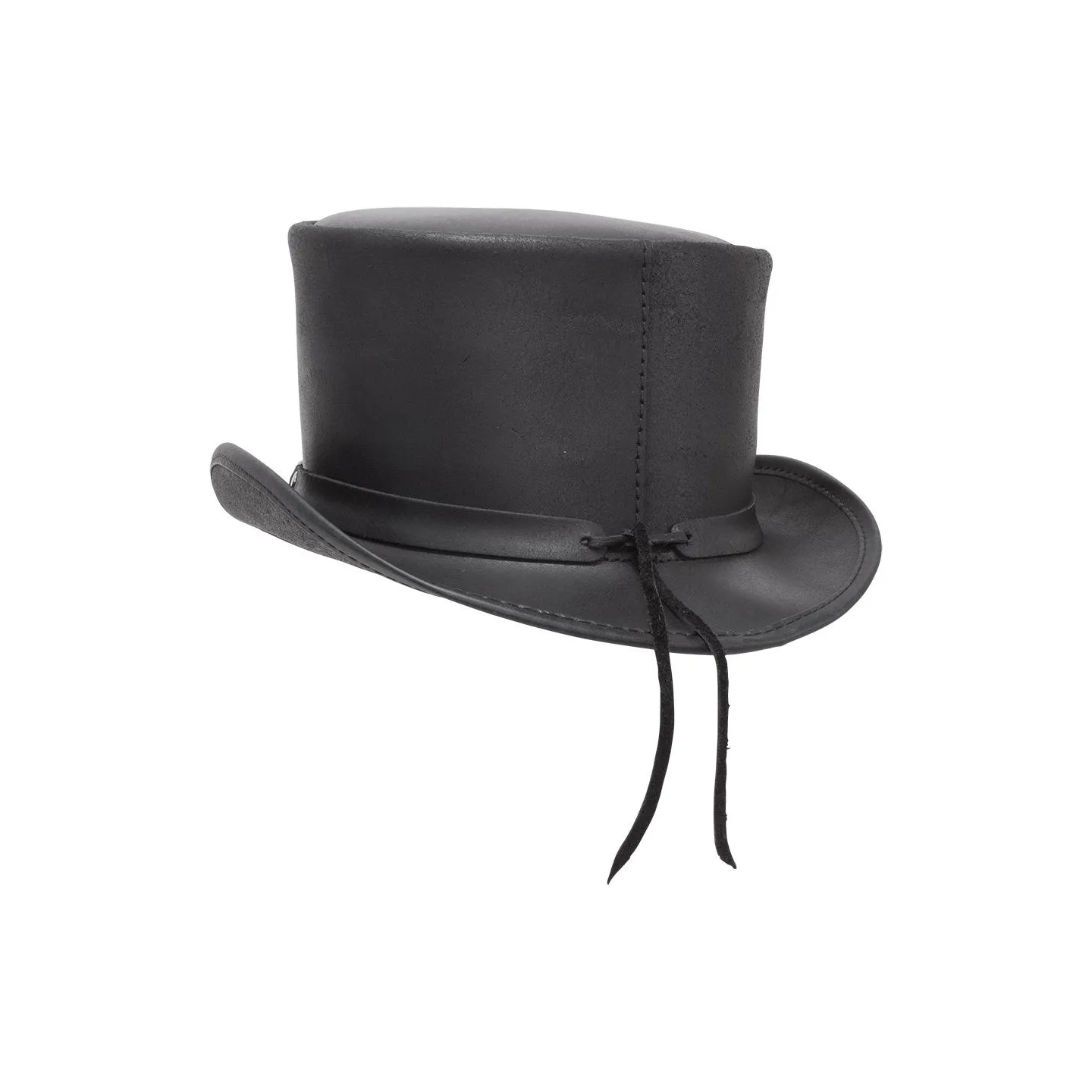 El Dorado Leather Top Hat Black - Head'N Home Reference: 9376 | Traclet Hat Shop