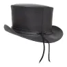 El Dorado Leather Top Hat Black - Head'N Home Reference: 9376 | Traclet Hat Shop