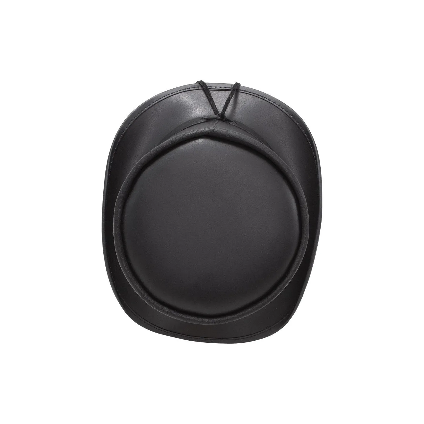 Chapeau Demi Haut de Forme El Dorado Cuir Noir - Head'N Home Reference : 9376 | Chapellerie Traclet