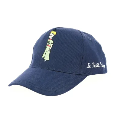 Casquette Baseball Strapback Le Petit Prince Coton Marine- Le Petit Prince Reference : 9379 | Chapellerie Traclet