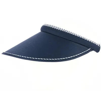 Women's Eva Navy Visor - Traclet Reference: 7875 | Traclet Hatters