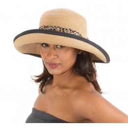 Natural Hepburn anti-UV hat UPF 50+ - Emthunzini Hats