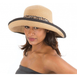 Natural Hepburn hat anti uv UPF 50+ - Emthunzini Hats