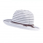 Black & White Breton Hat - Emthunzini Hats