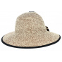 Lou Wide Brim Hat Beige - Traclet