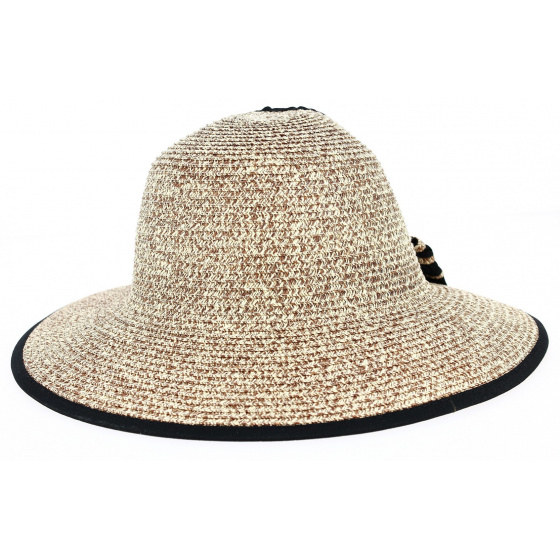 Lou Wide Brim Hat Beige - Traclet